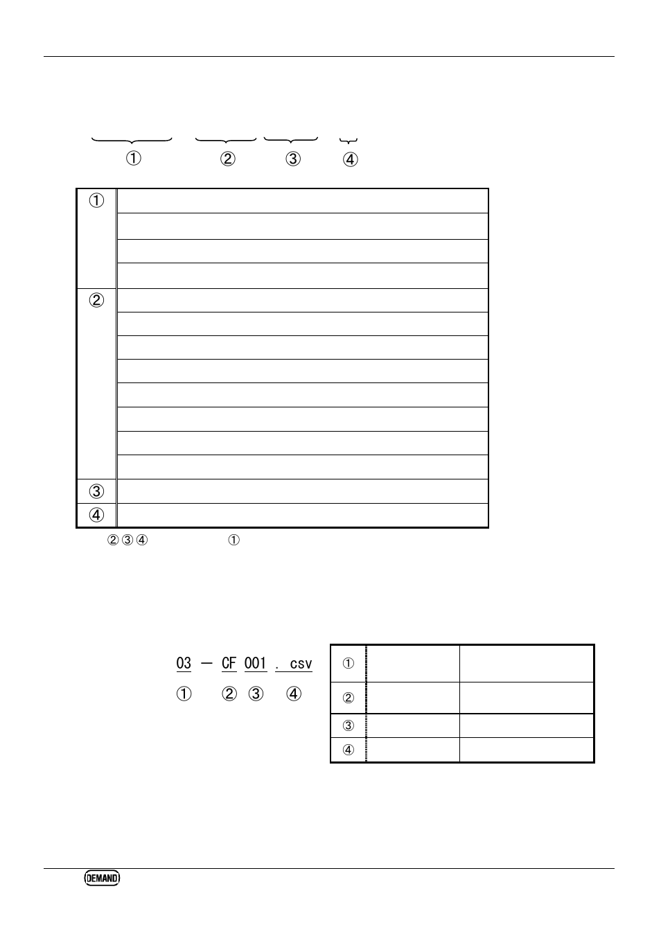 Header of the saved data, Intvl_wp+[wh]_1, File format and name | KYORITSU 6310 Instruction Manual User Manual | Page 182 / 300