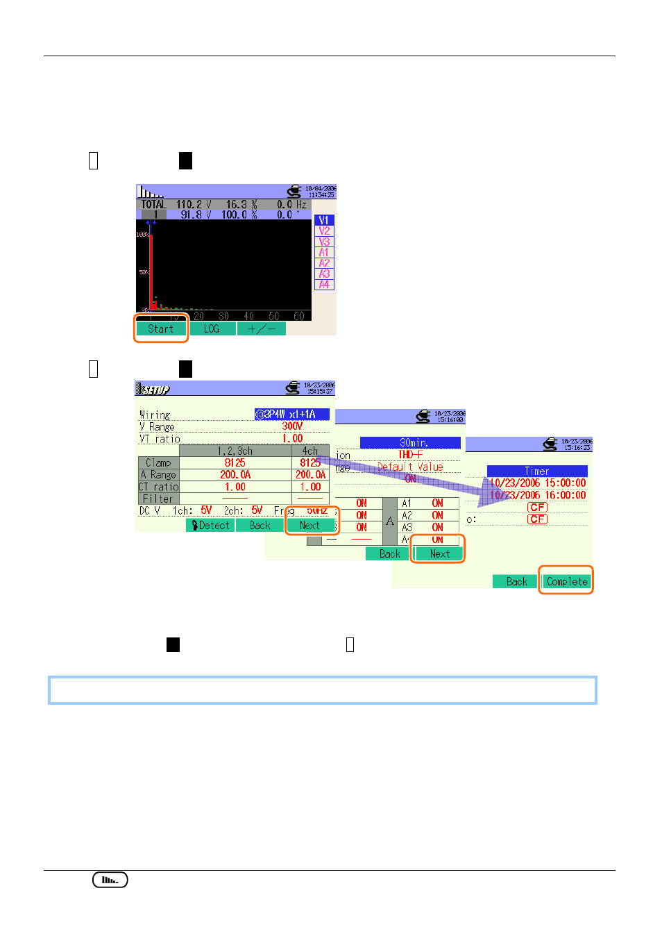 3 data saving, 1 saving procedure | KYORITSU 6310 Instruction Manual User Manual | Page 202 / 300