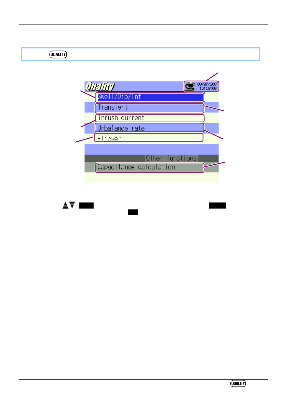 1 display screen | KYORITSU 6310 Instruction Manual User Manual | Page 207 / 300