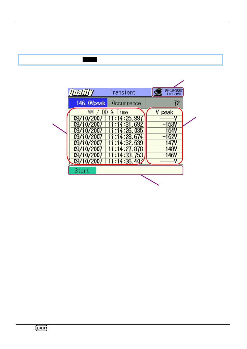 3 transient measurement, 1 display screen | KYORITSU 6310 Instruction Manual User Manual | Page 216 / 300