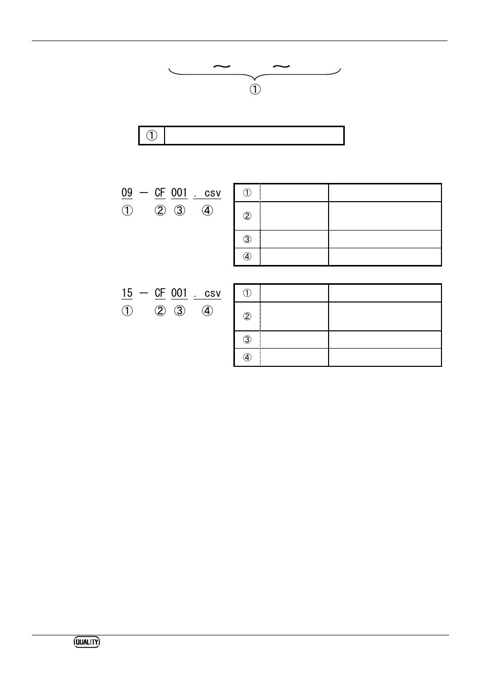 File format and name | KYORITSU 6310 Instruction Manual User Manual | Page 230 / 300