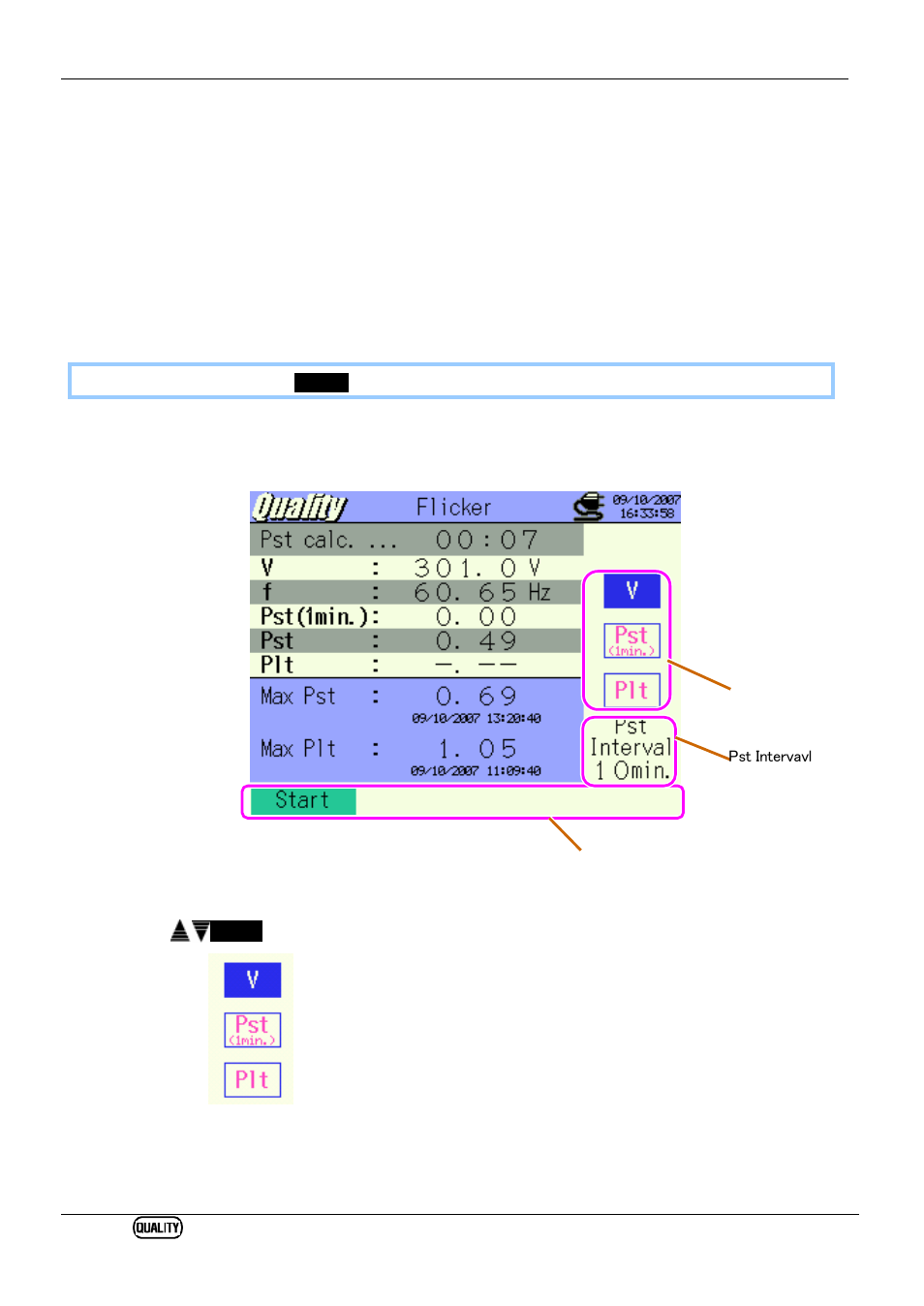 6 flicker, 1 display screen, Switching screens | KYORITSU 6310 Instruction Manual User Manual | Page 238 / 300