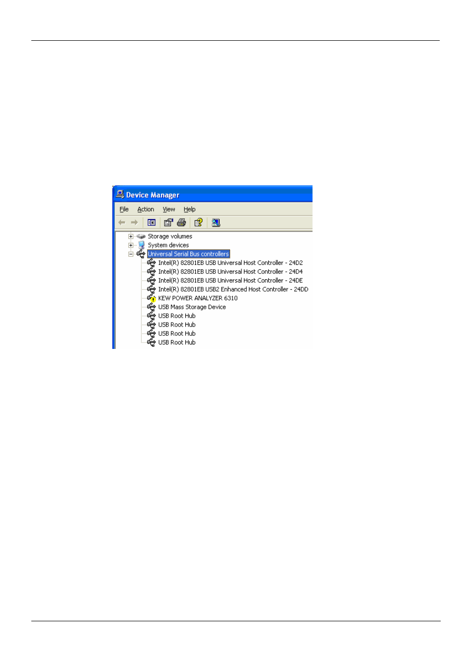 4 usb driver un-installation | KYORITSU 6310 Instruction Manual User Manual | Page 274 / 300