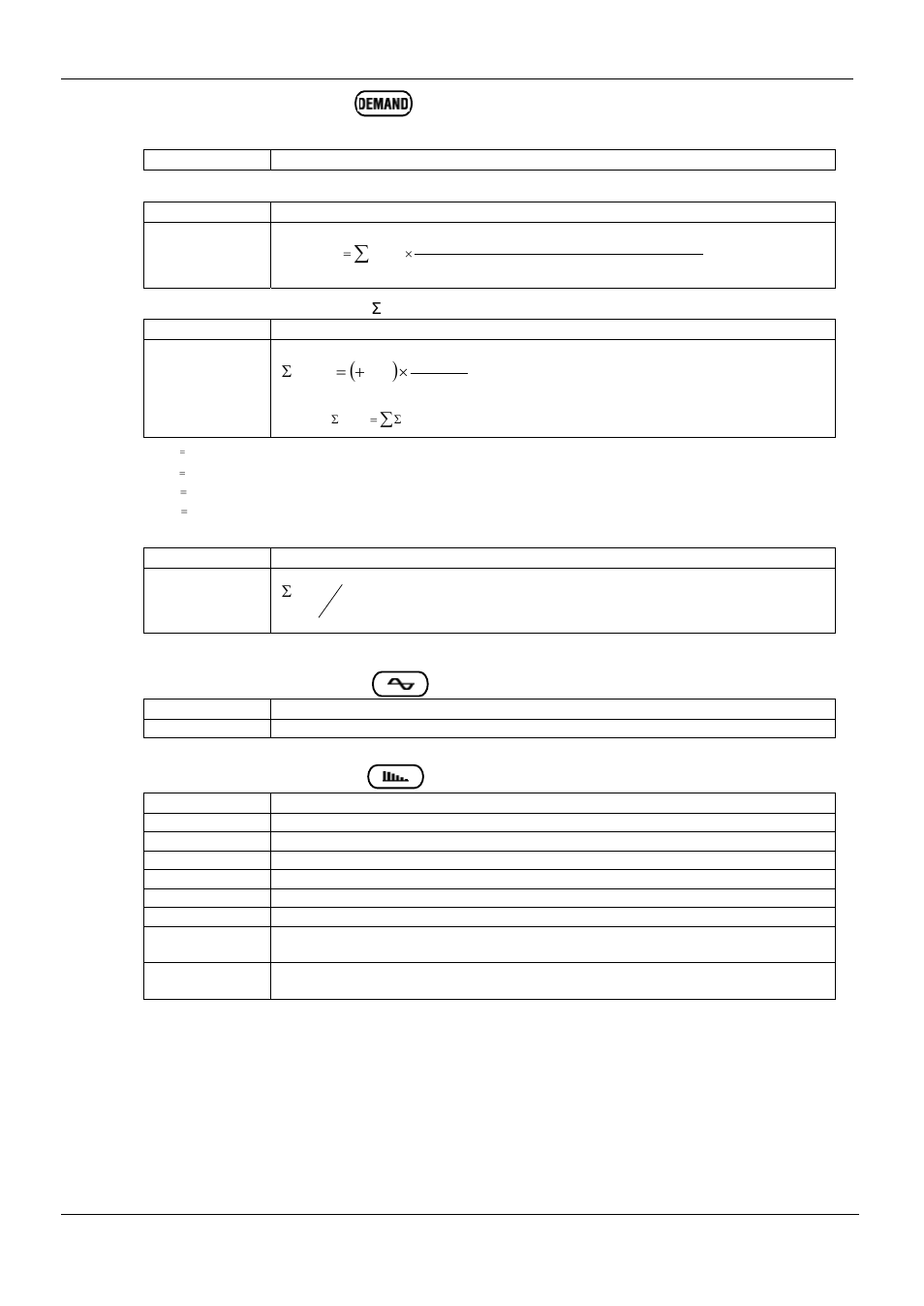 4 demand measurement, 5 waveform measurement, 6 harmonic measurement | 4 demand measurement ( range), 5 waveform measurement ( range), 6 harmonic measurement ( range) | KYORITSU 6310 Instruction Manual User Manual | Page 289 / 300