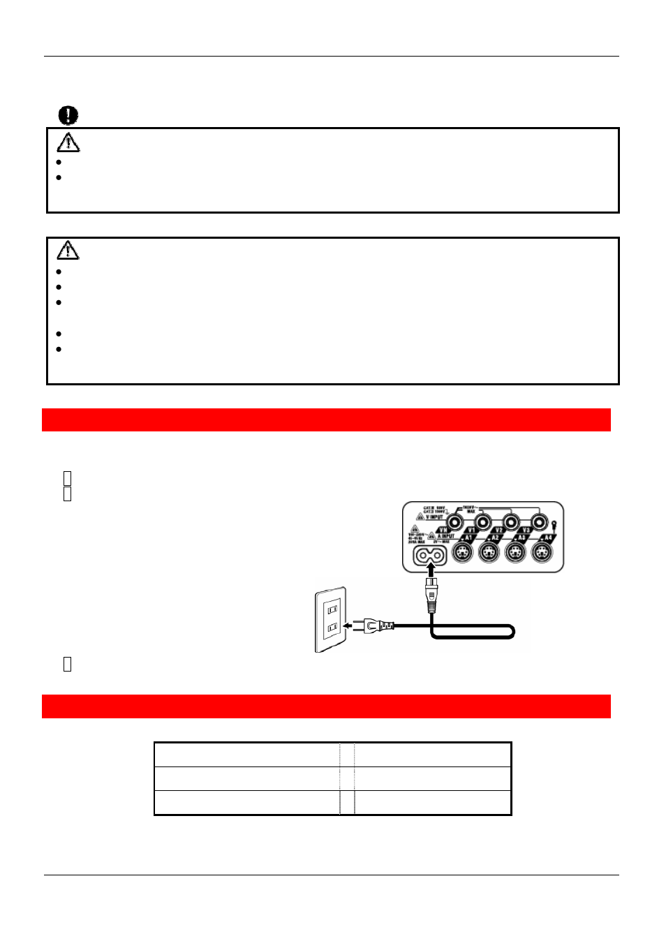 2 ac power supply, Power cord connection, Power supply rating | KYORITSU 6310 Instruction Manual User Manual | Page 36 / 300