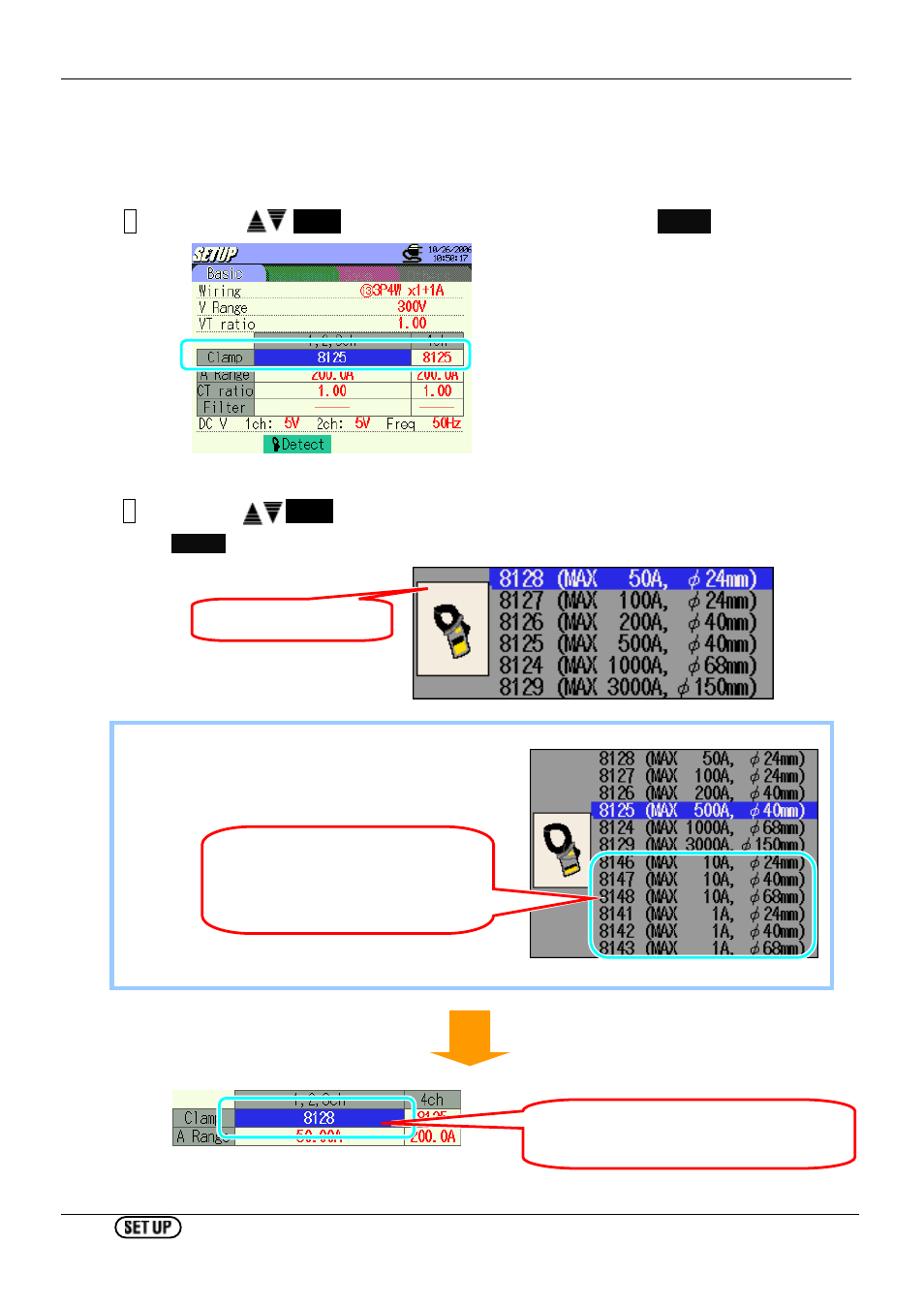 Manual setting | KYORITSU 6310 Instruction Manual User Manual | Page 50 / 300