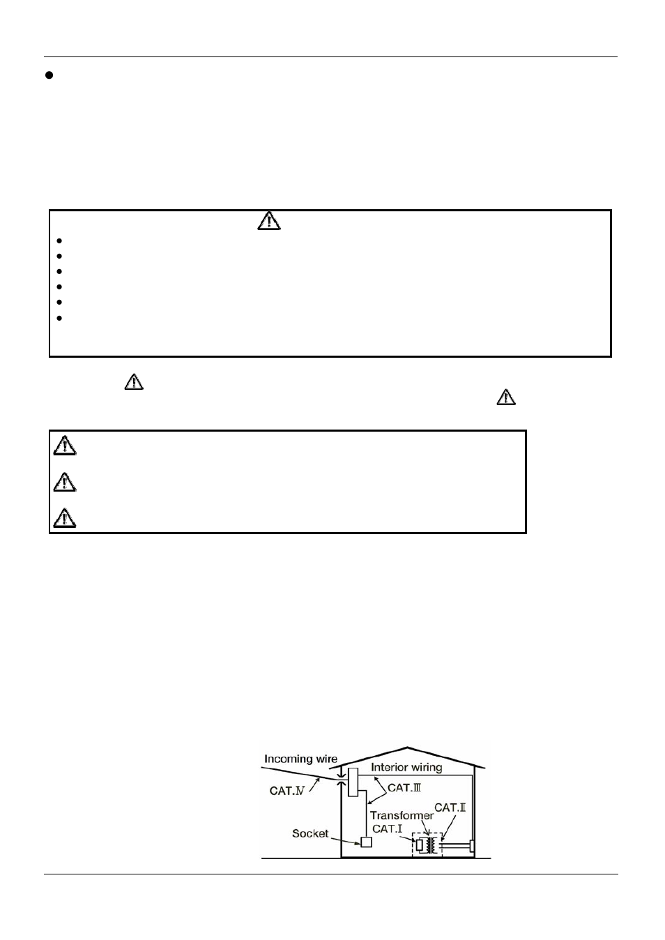 Safety warnings, Warning | KYORITSU 6310 Instruction Manual User Manual | Page 8 / 300