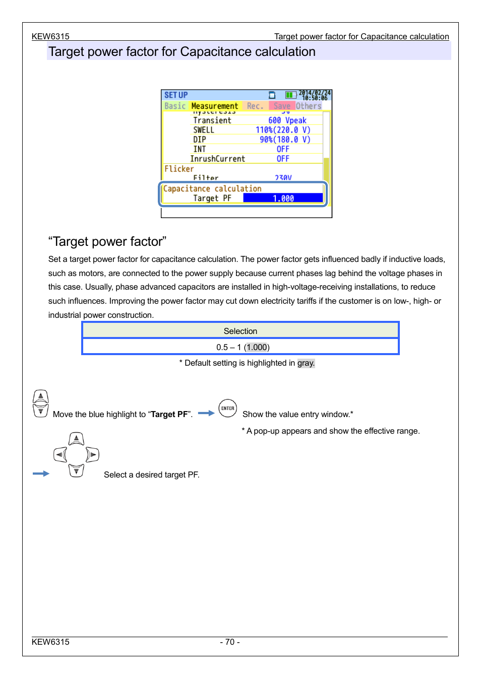 KYORITSU 6315 Instruction Manual User Manual | Page 72 / 163
