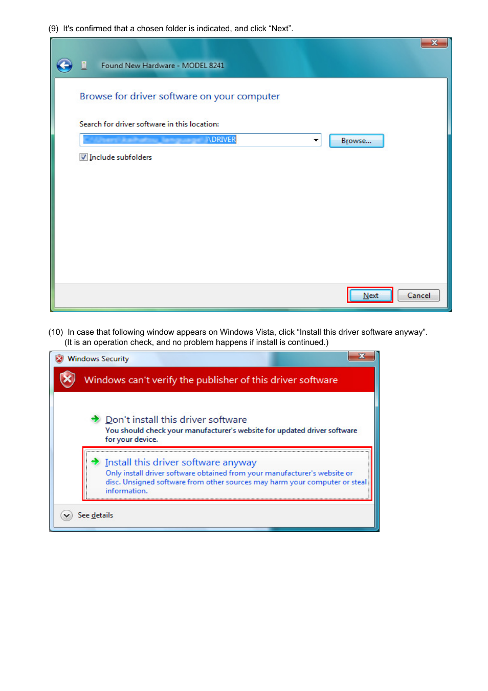 KYORITSU DMM Application Windows Vista User Manual | Page 4 / 6