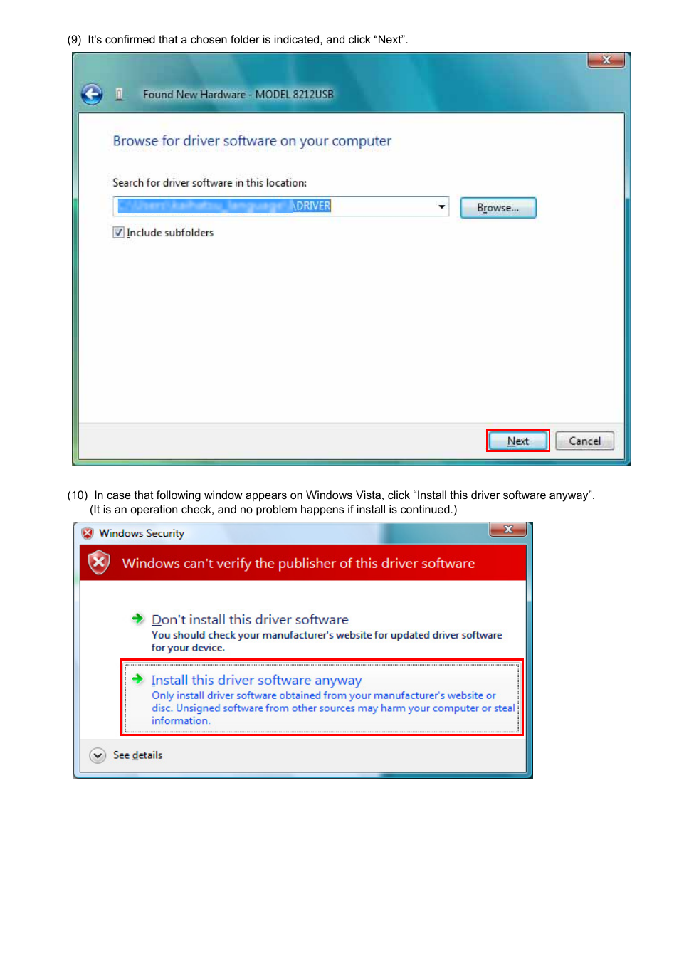 KYORITSU KEW Report Windows Vista User Manual | Page 4 / 6