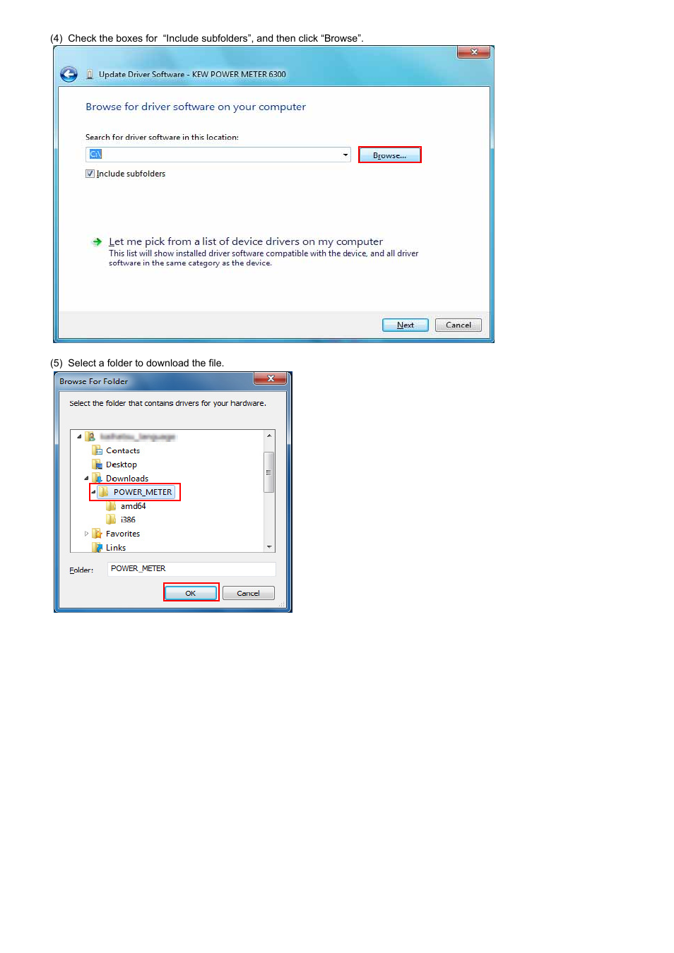 KYORITSU KEW POWER PLUS2 Windows 7 User Manual | Page 3 / 6