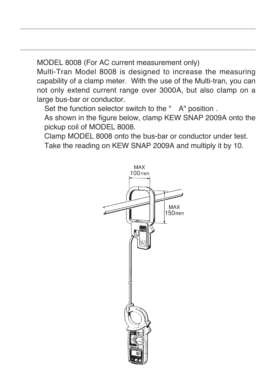 Optional accessories | KYORITSU 2009A User Manual | Page 29 / 32