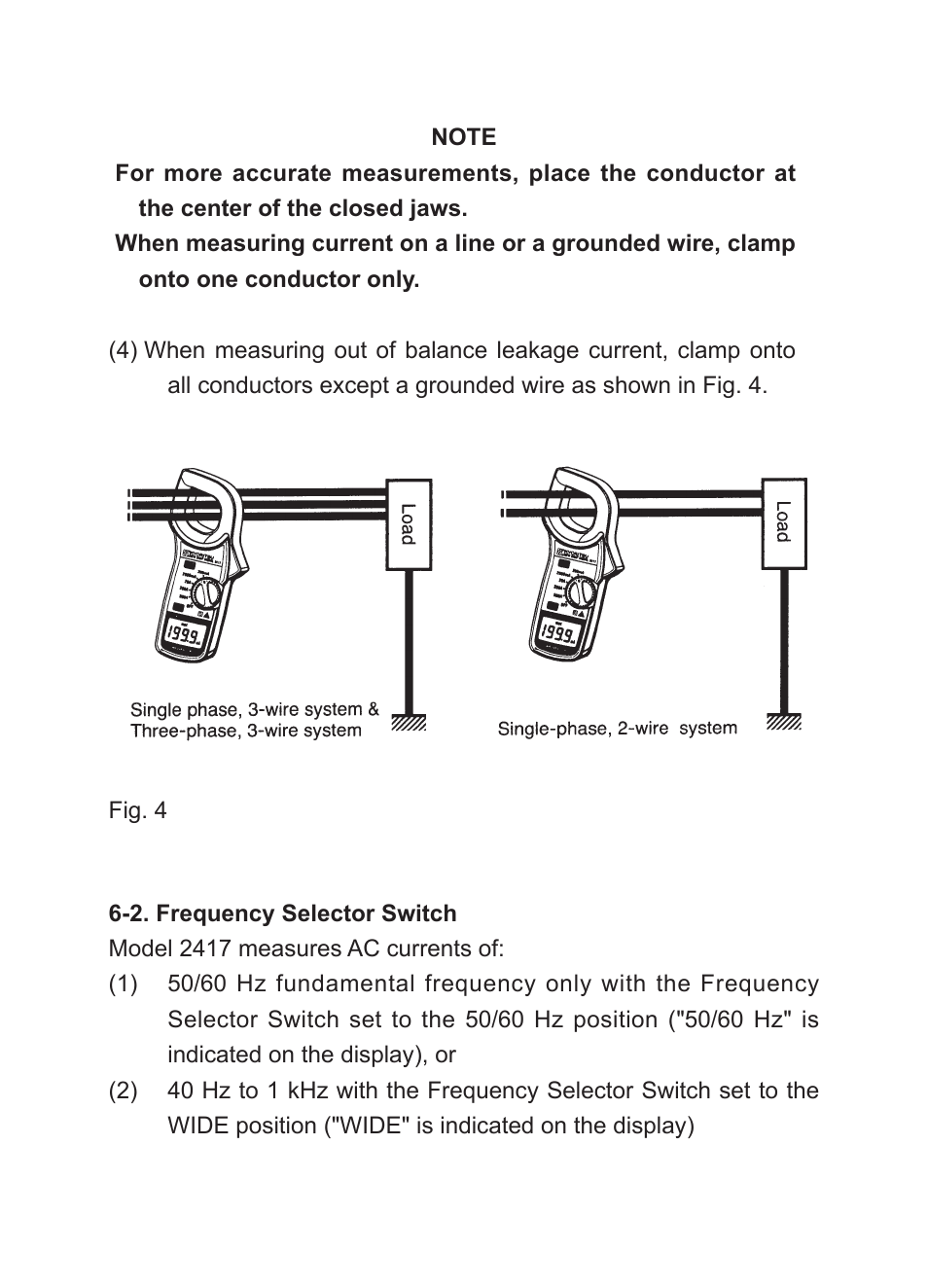 KYORITSU 2417 User Manual | Page 14 / 20