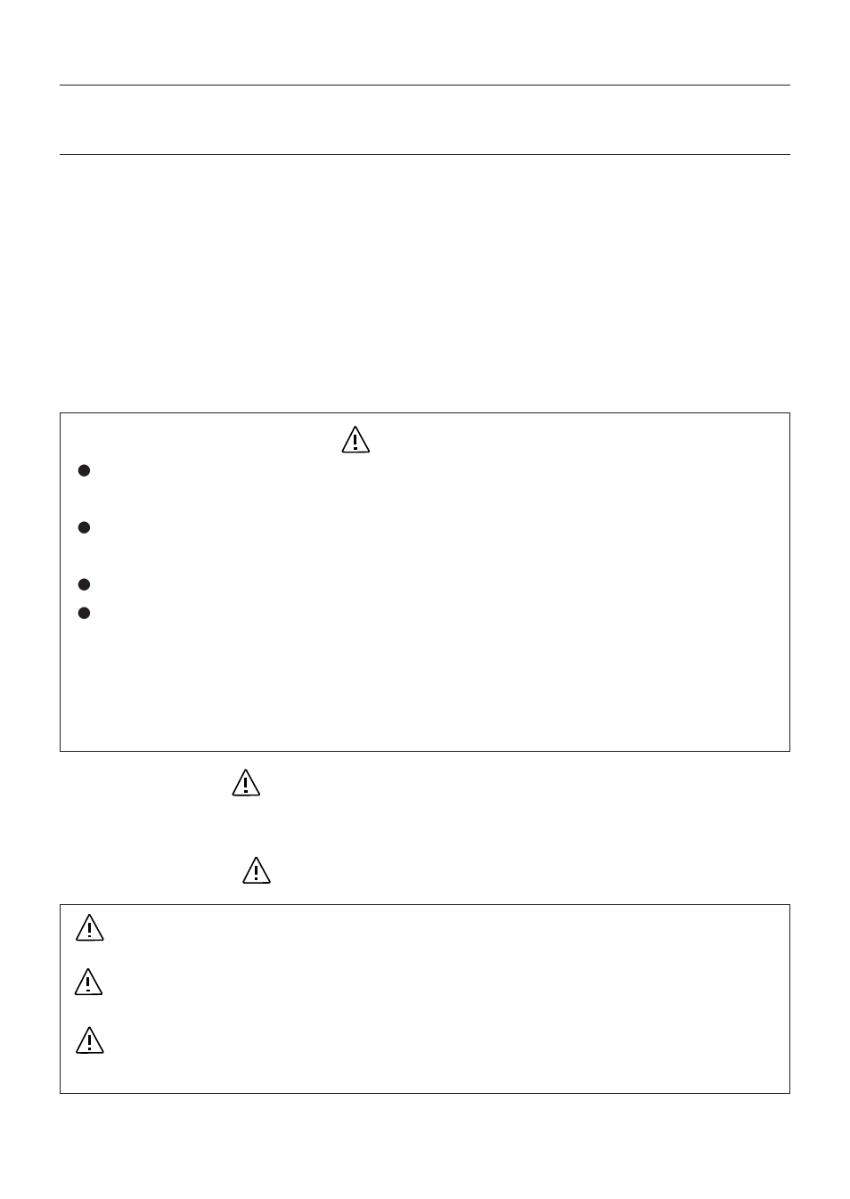 Safety warnings, Warning | KYORITSU 3147A User Manual | Page 3 / 24