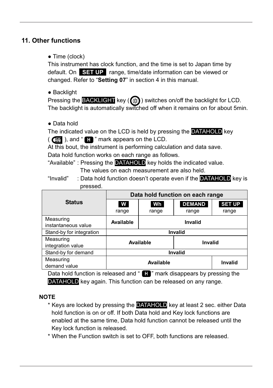 Other functions | KYORITSU 6300 Instruction Manual User Manual | Page 135 / 152