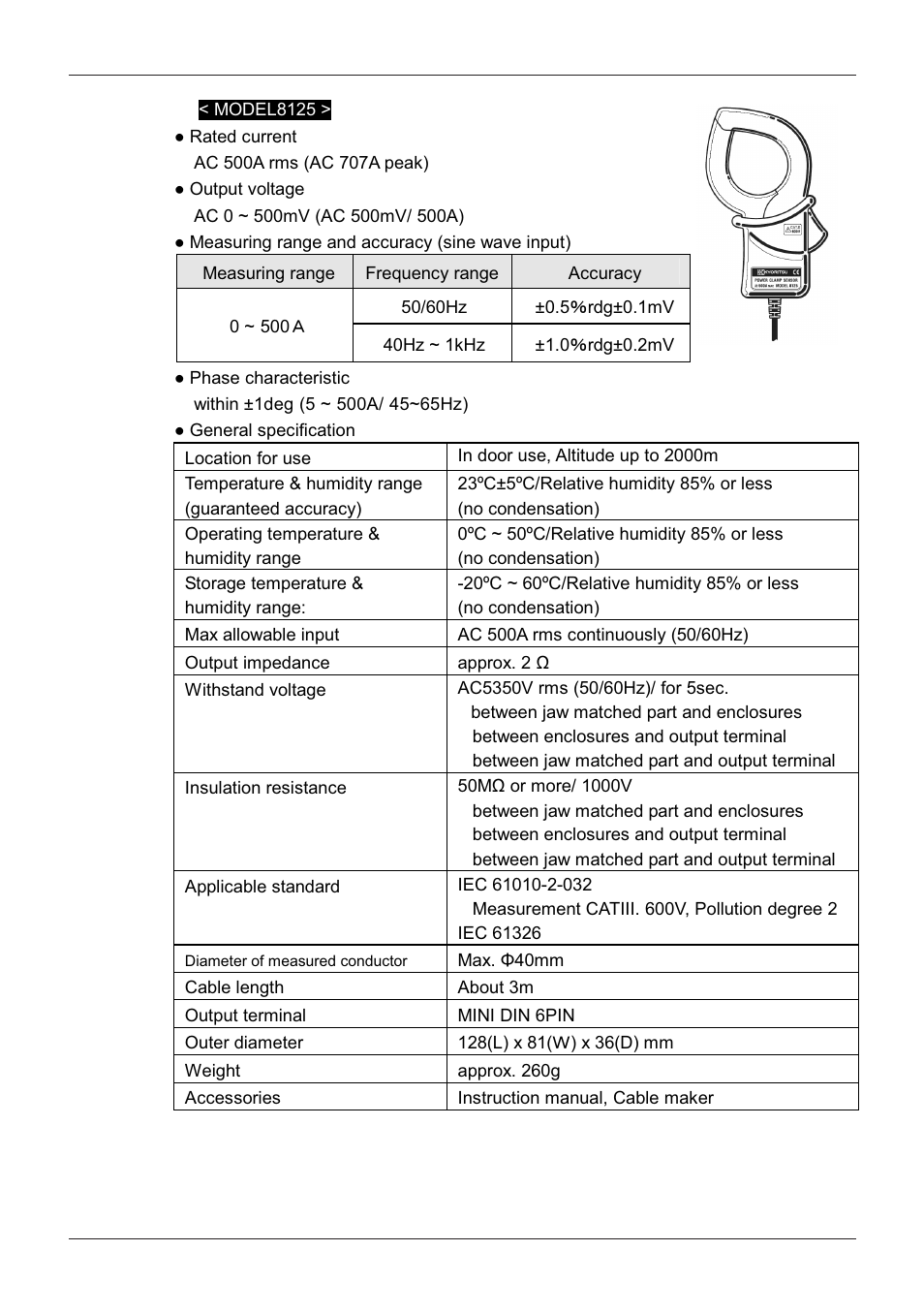 KYORITSU 6300 Instruction Manual User Manual | Page 148 / 152