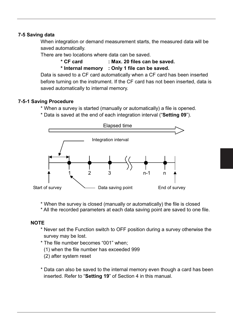 5 saving data, 5-1 saving procedure | KYORITSU 6300 Instruction Manual User Manual | Page 92 / 152