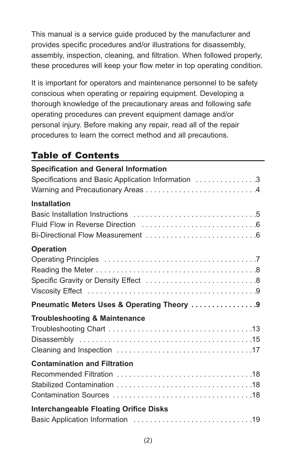 Lake Monitors Case Drain Monitor User Manual | Page 2 / 20