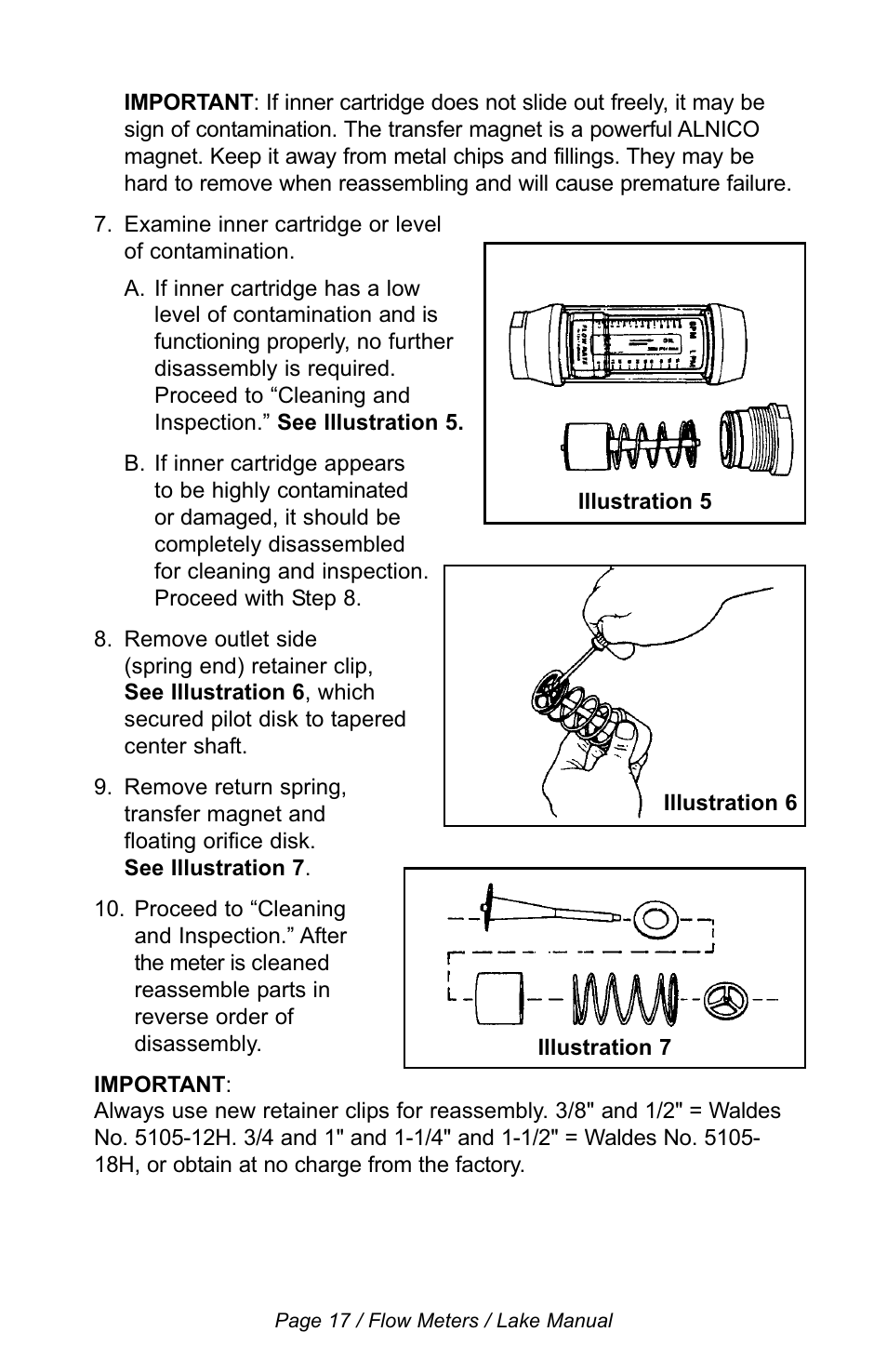 Lake Monitors Flow Transmitters User Manual | Page 17 / 40