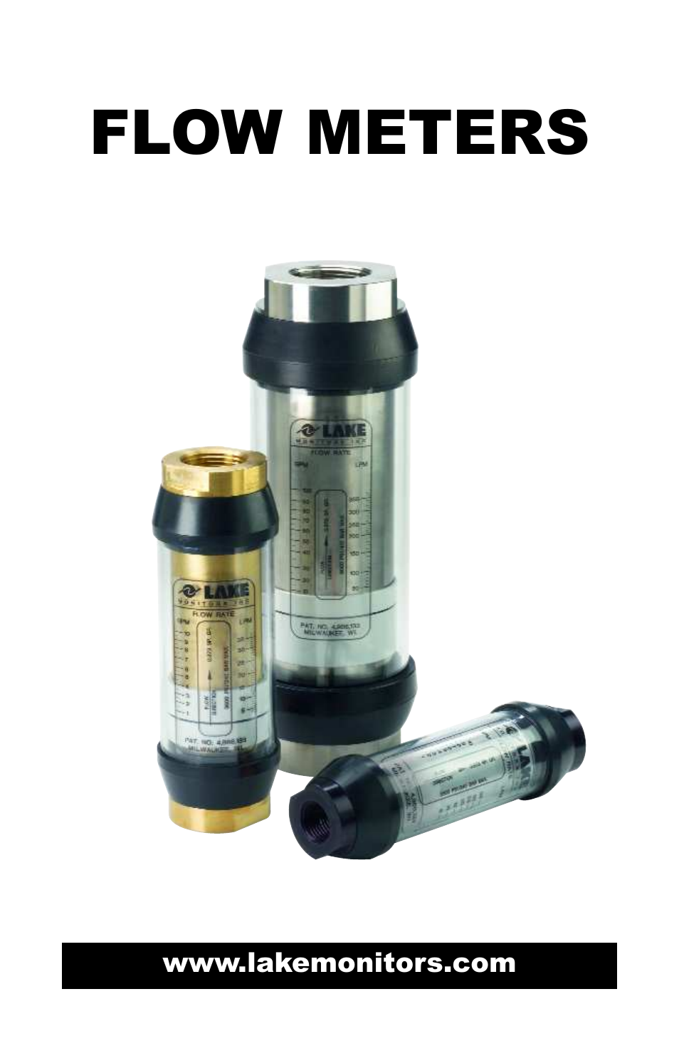Flow meters | Lake Monitors Flow Transmitters User Manual | Page 3 / 40