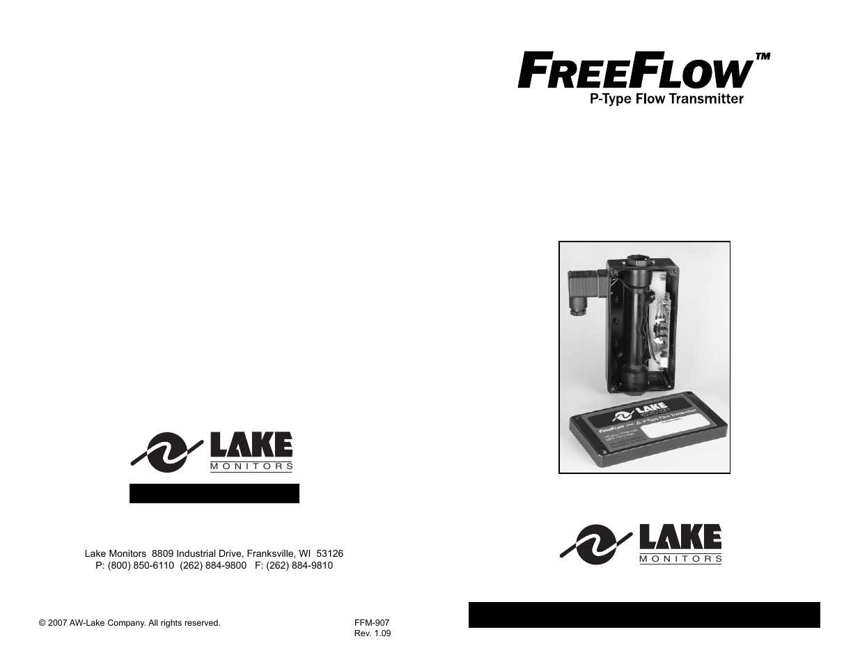 Lake Monitors FreeFlow Meter User Manual | 6 pages