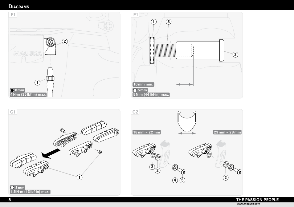 MAGURA RT8 C User Manual | Page 8 / 26