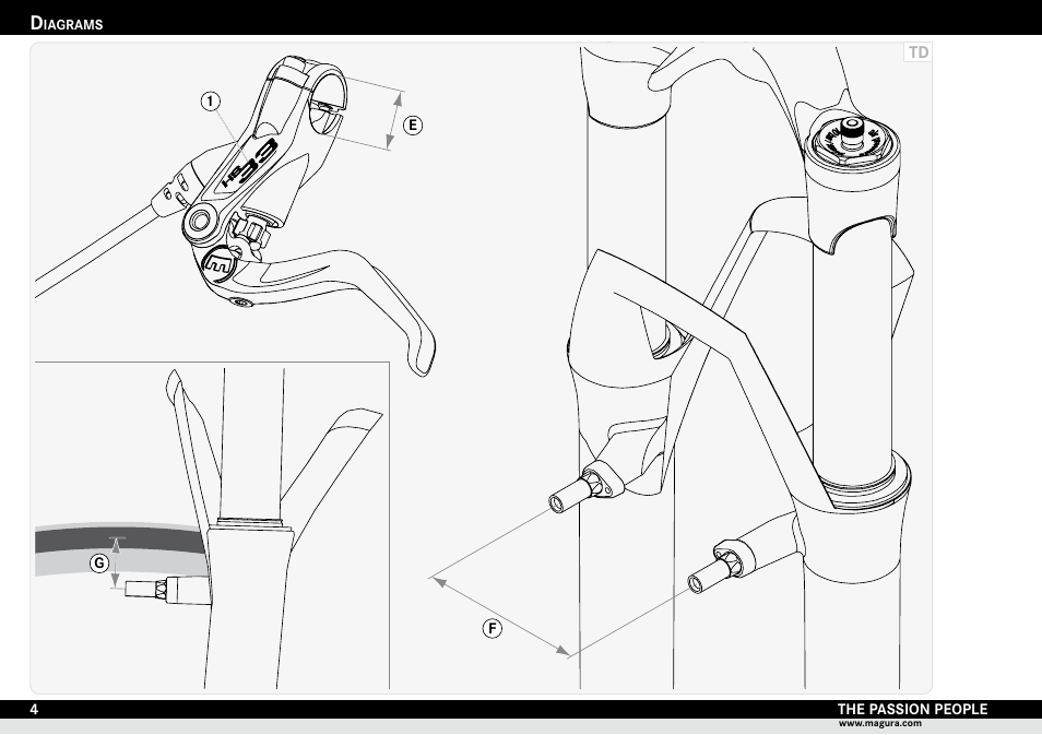 Diagrams, Iagrams | MAGURA HS33 (2014) User Manual | Page 4 / 24