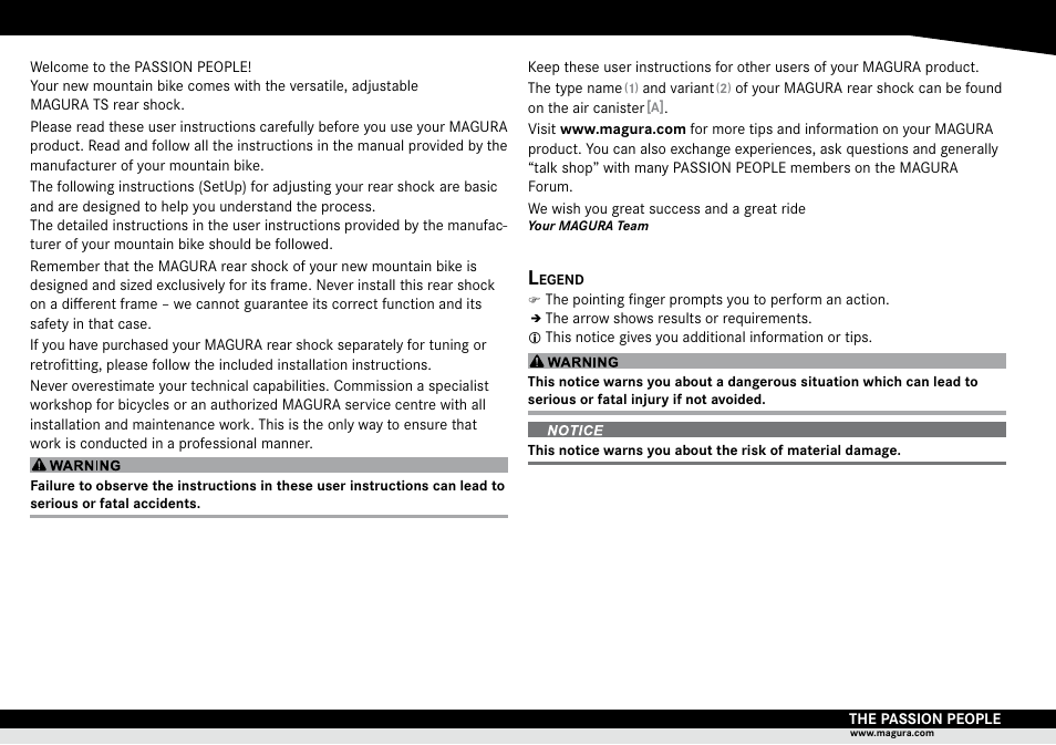 MAGURA TS RC User Manual | Page 4 / 8