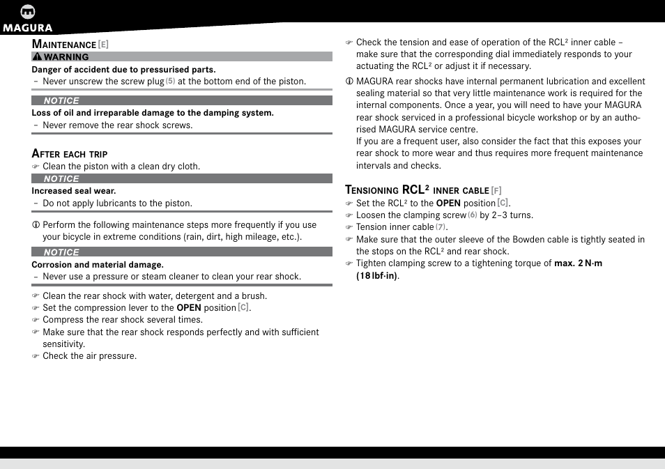 MAGURA TS RC User Manual | Page 7 / 8