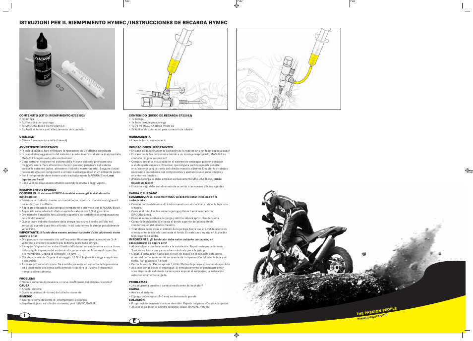 MAGURA HYMEC FILLING INSTRUCTIONS User Manual | Page 2 / 2