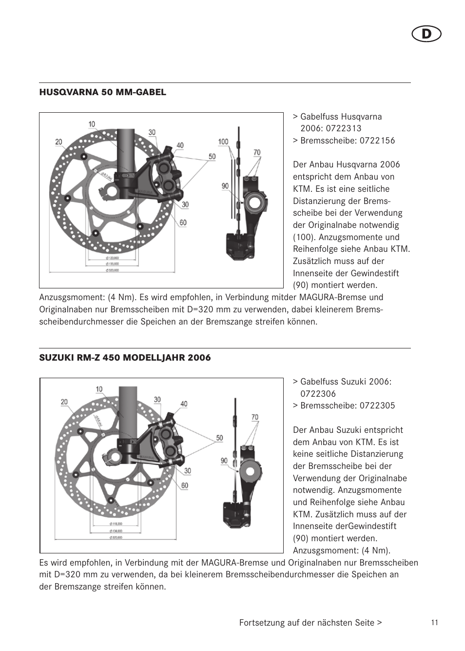 MAGURA RADIAL 195 User Manual | Page 11 / 84