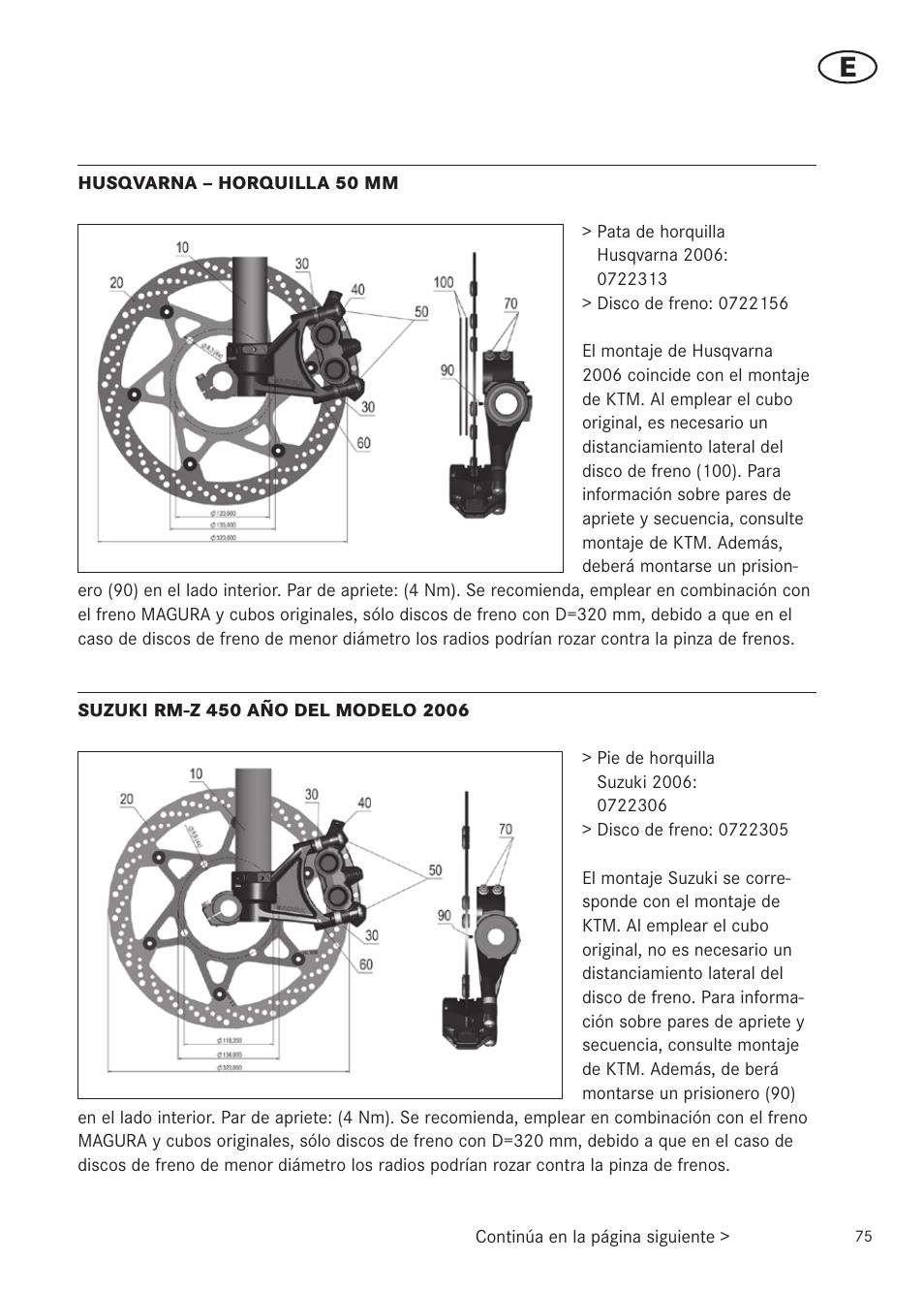 MAGURA RADIAL 195 User Manual | Page 75 / 84