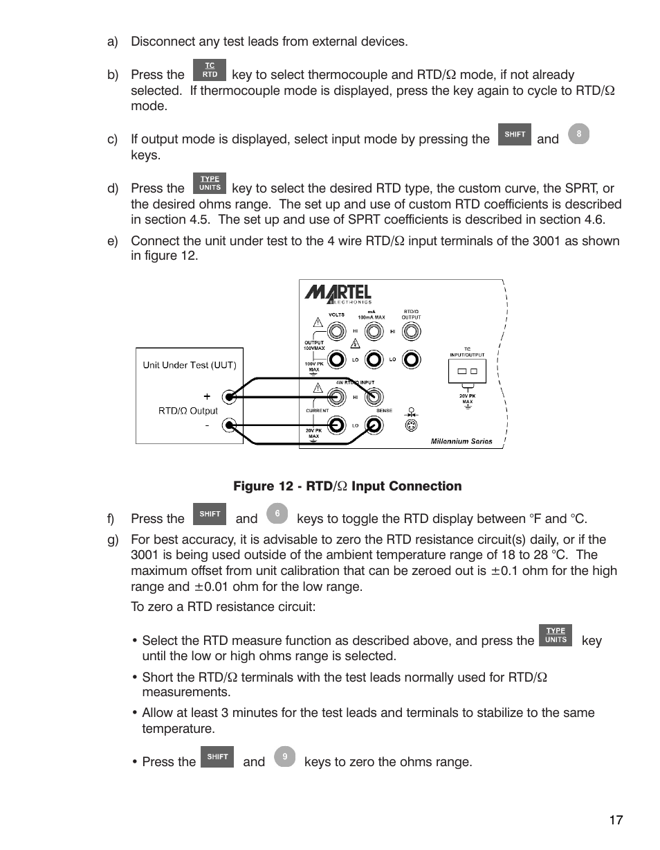 Martel Electronics 3001 User Manual | Page 21 / 94