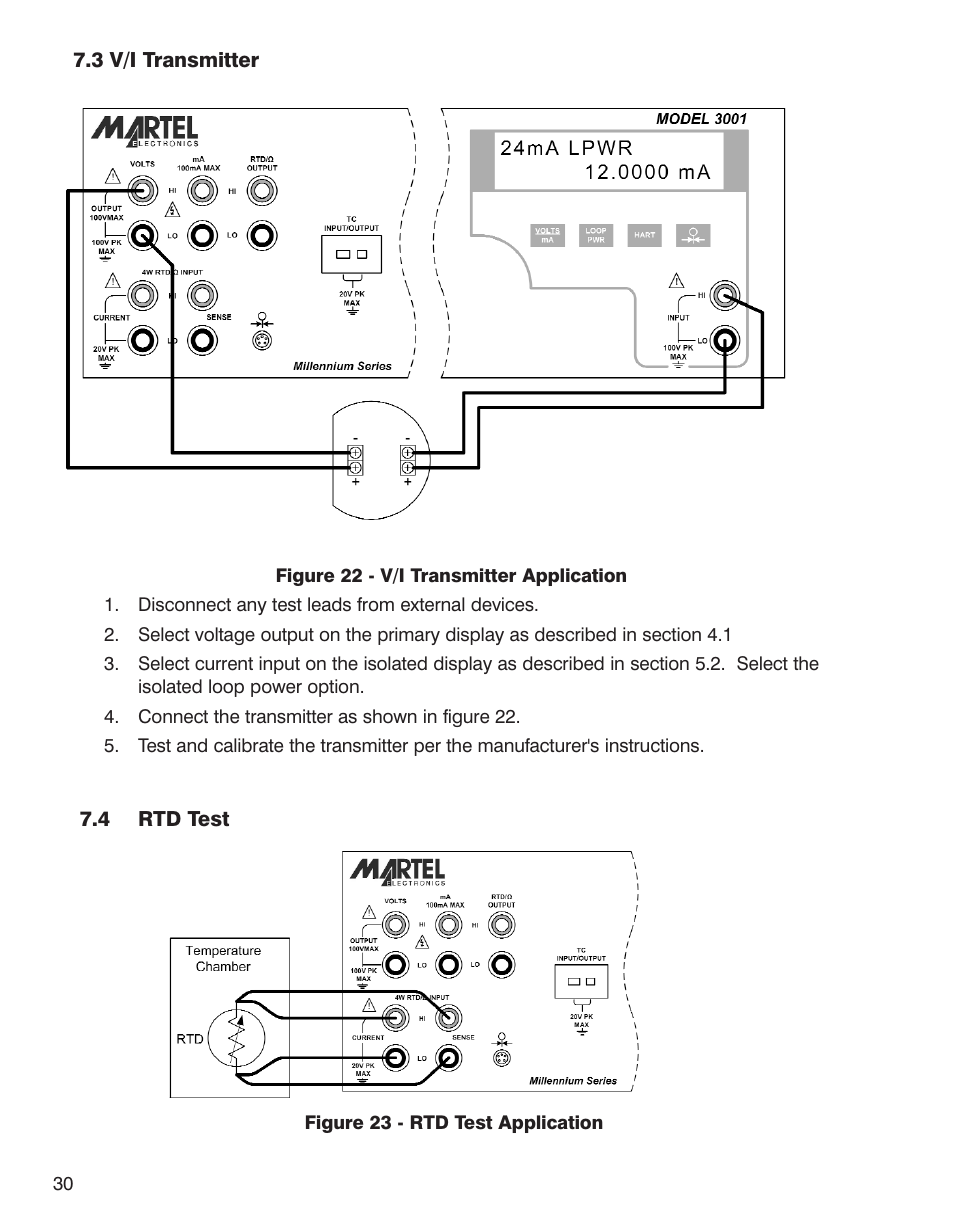 Martel Electronics 3001 User Manual | Page 34 / 94