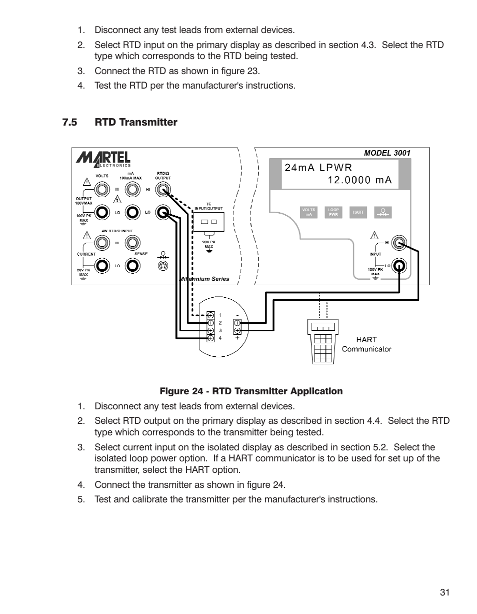 Martel Electronics 3001 User Manual | Page 35 / 94