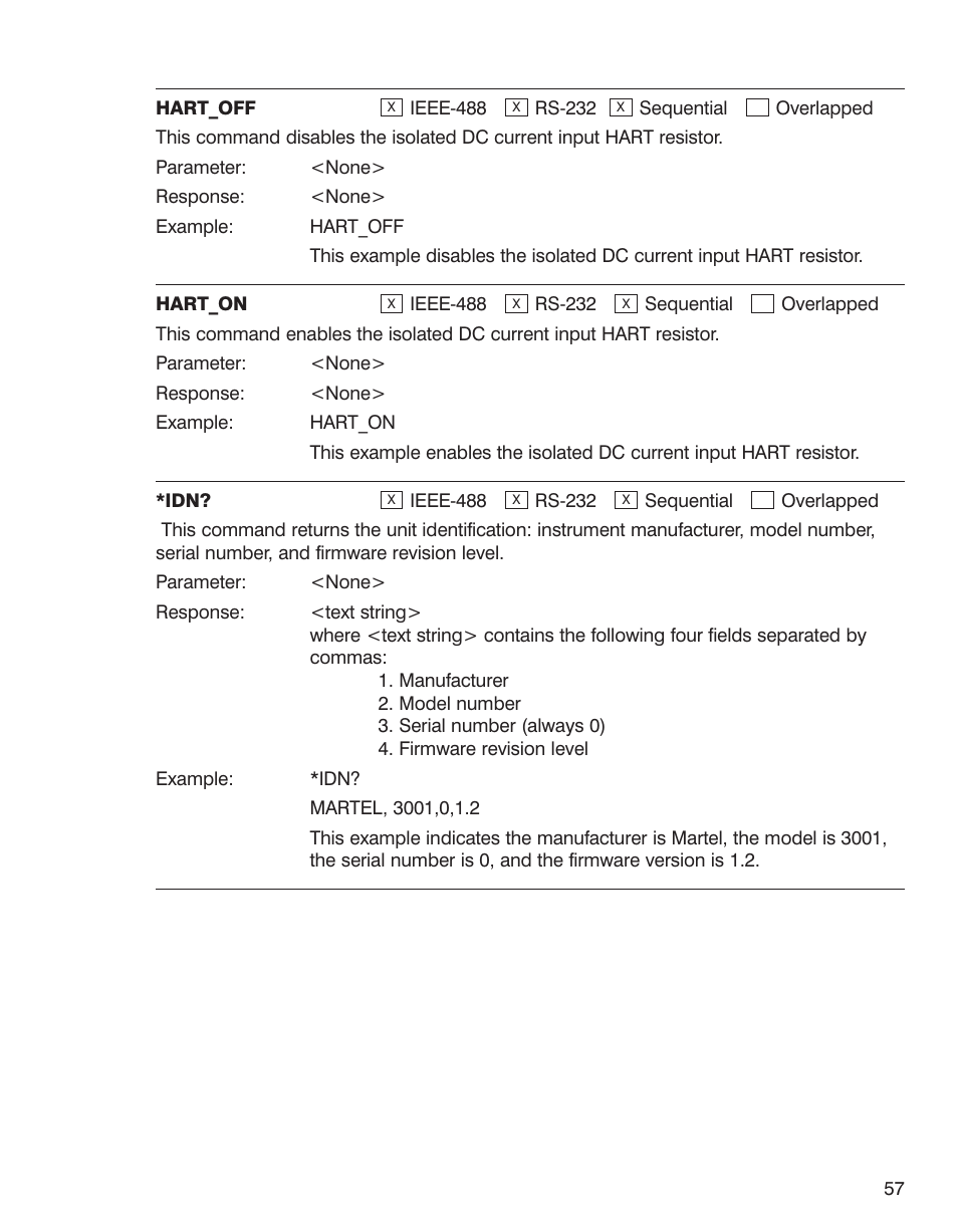 Martel Electronics 3001 User Manual | Page 61 / 94