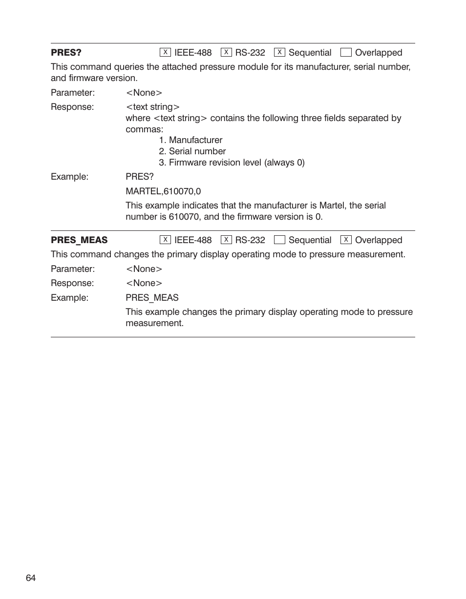 Martel Electronics 3001 User Manual | Page 68 / 94