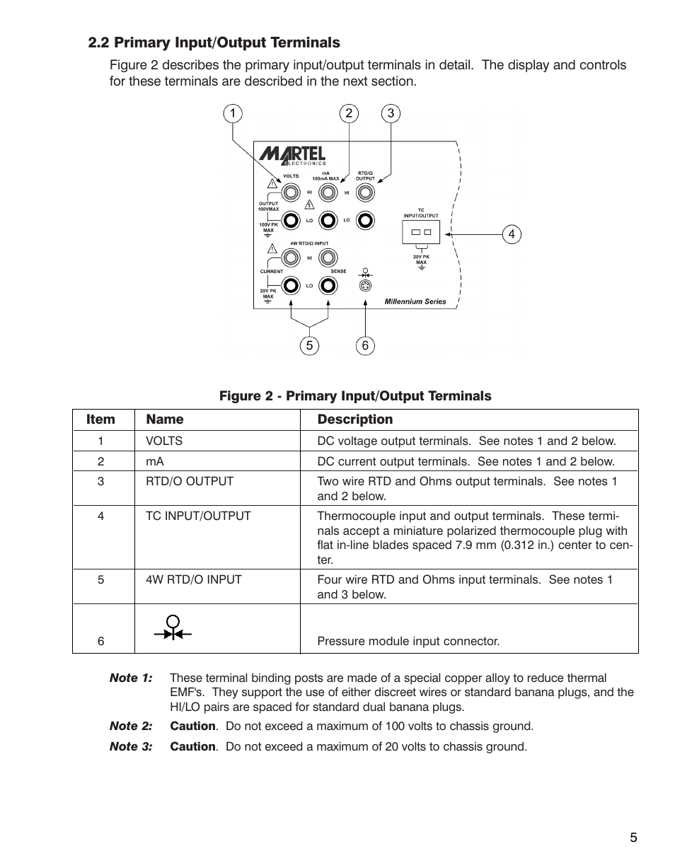 Martel Electronics 3001 User Manual | Page 9 / 94