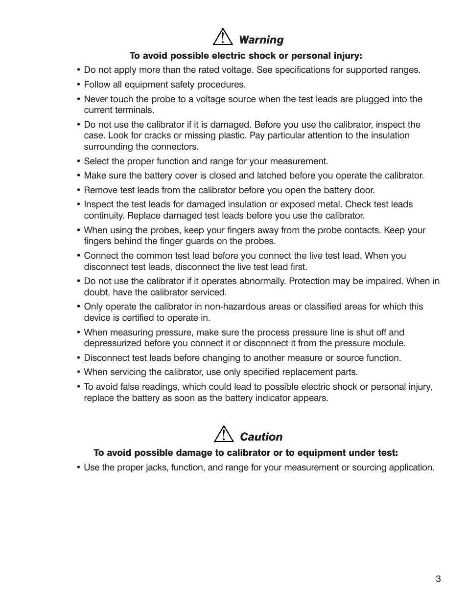 Warning, Caution | Martel Electronics BetaGauge 321A-Ex User Manual | Page 5 / 32