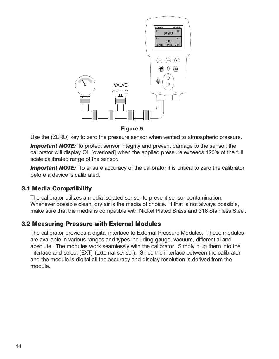 Martel Electronics BetaGauge 321A User Manual | Page 16 / 48