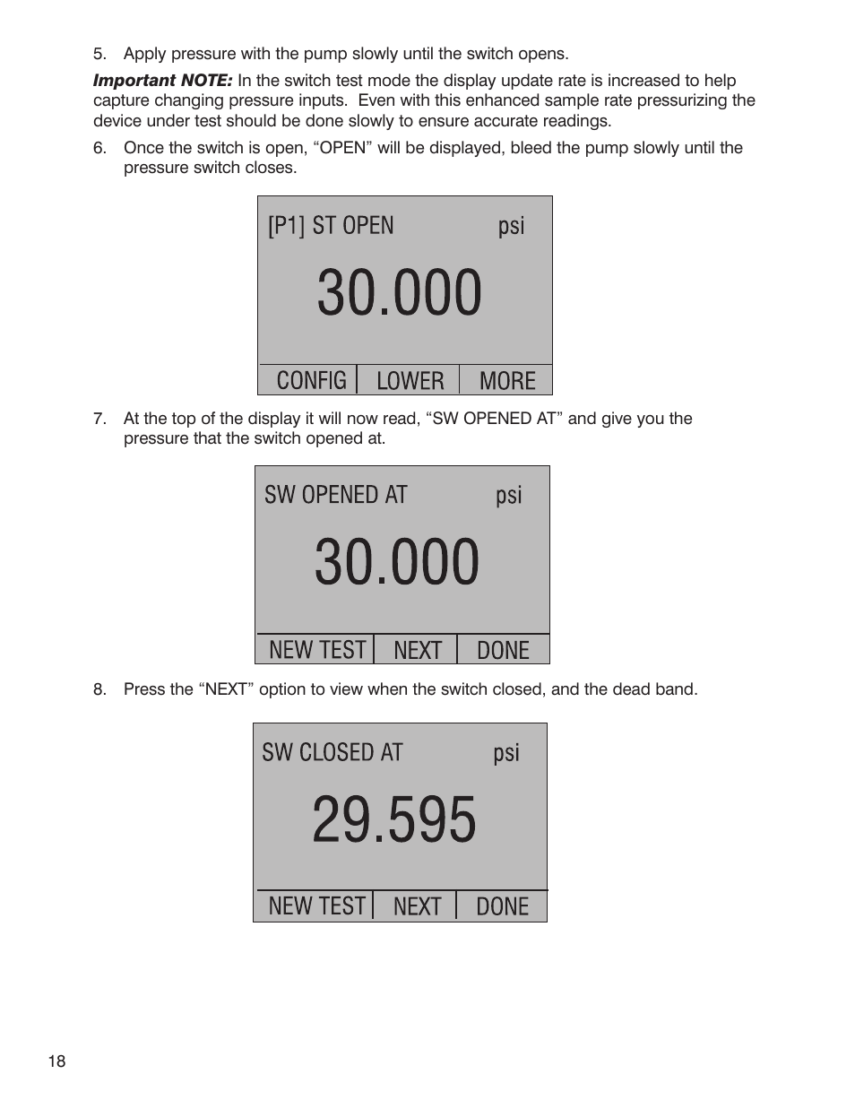 Martel Electronics BetaGauge 321A User Manual | Page 20 / 48