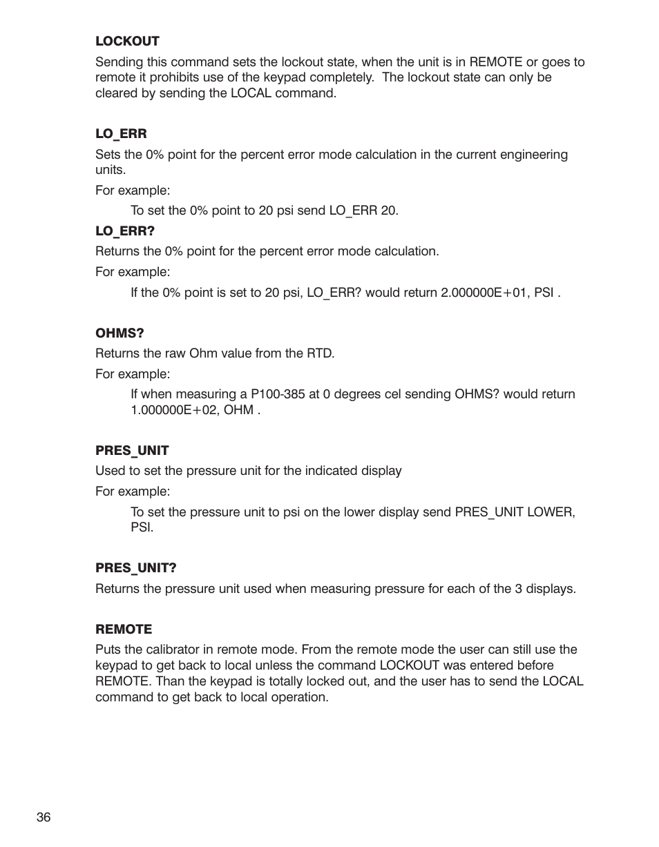 Martel Electronics BetaGauge 321A User Manual | Page 38 / 48