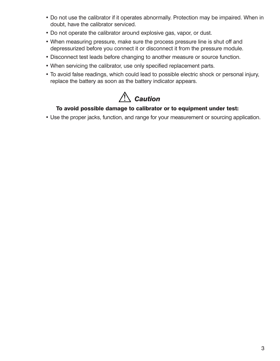 Caution | Martel Electronics BetaGauge 330 User Manual | Page 5 / 48