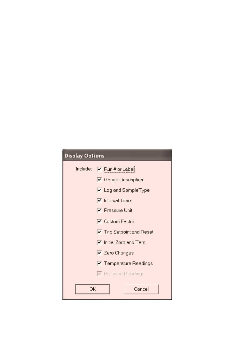 3 main display 12 4.4 log, 3 main display, 4 log upload display | 5 display options, 6 export options | Martel Electronics BetaLOG-PI User Manual | Page 19 / 28