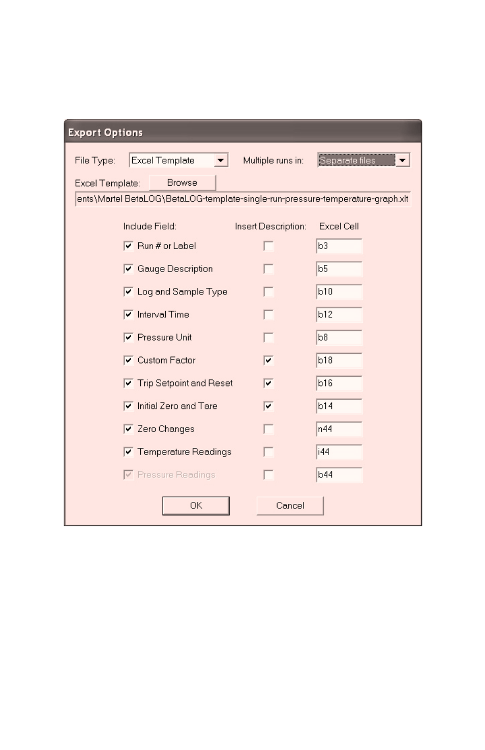 Martel Electronics BetaLOG-PI User Manual | Page 20 / 28