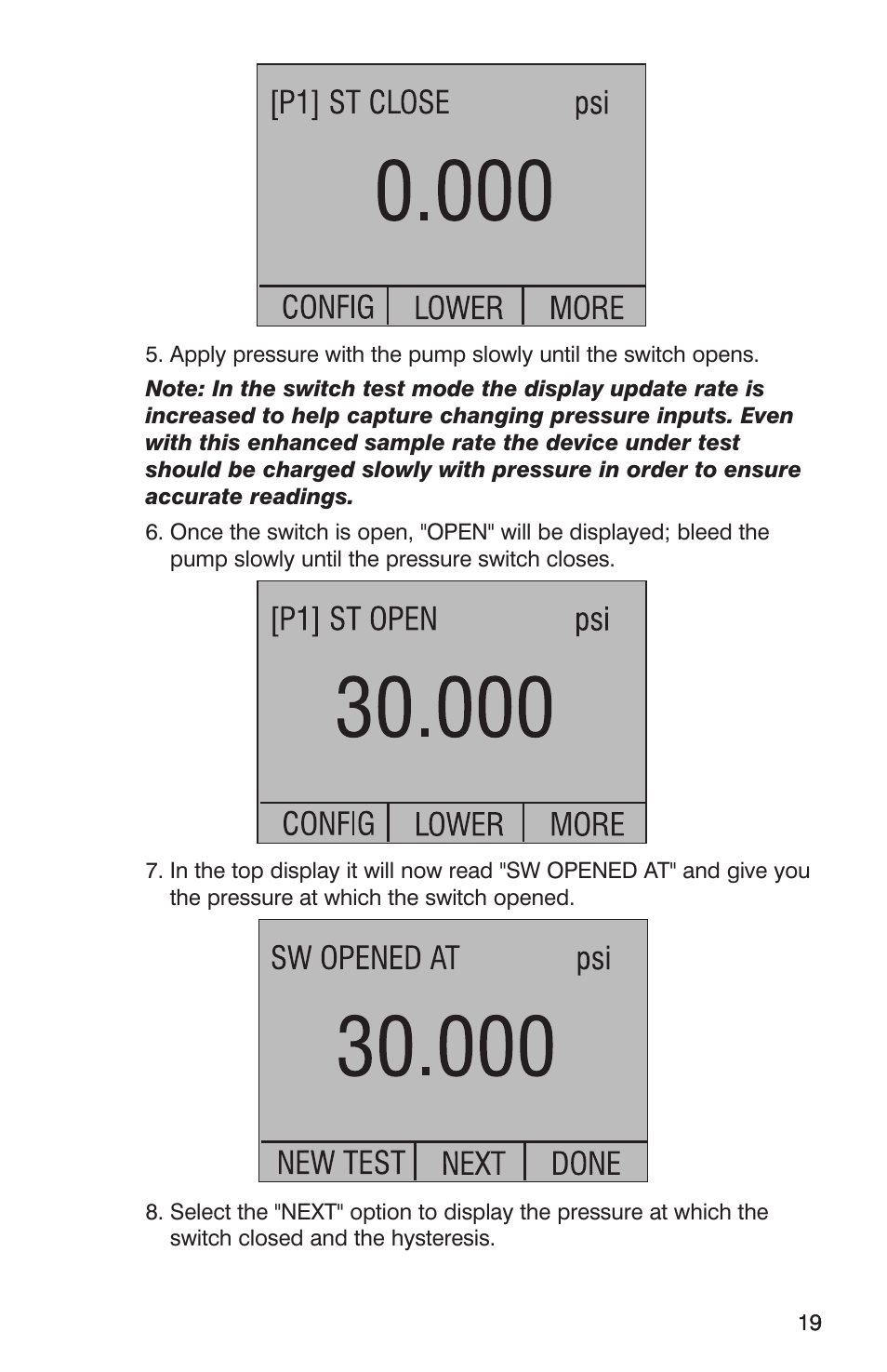 Martel Electronics DPC300A User Manual | Page 21 / 48