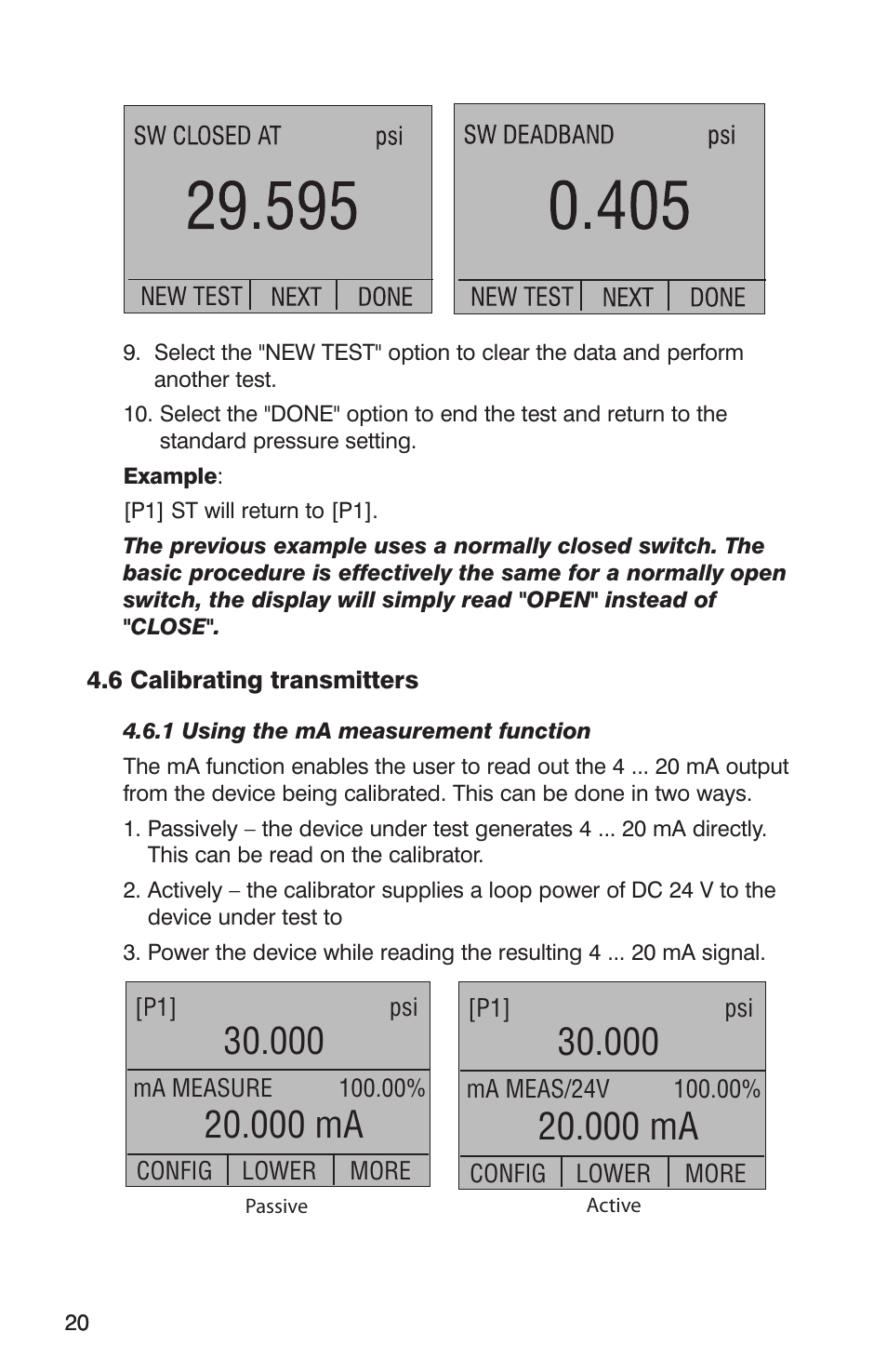 000 ma | Martel Electronics DPC300A User Manual | Page 22 / 48