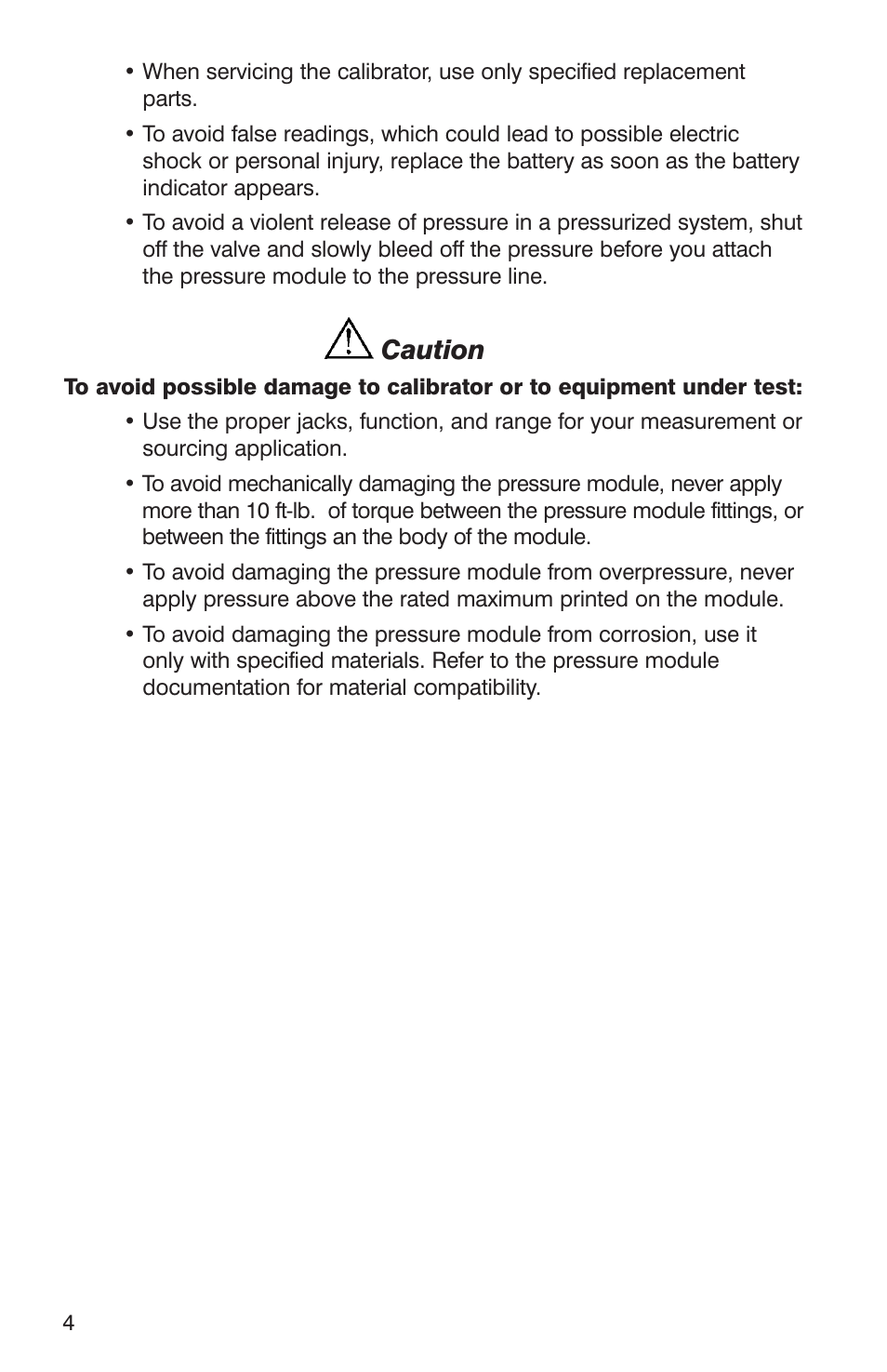 Caution | Martel Electronics DMC1410 User Manual | Page 6 / 108