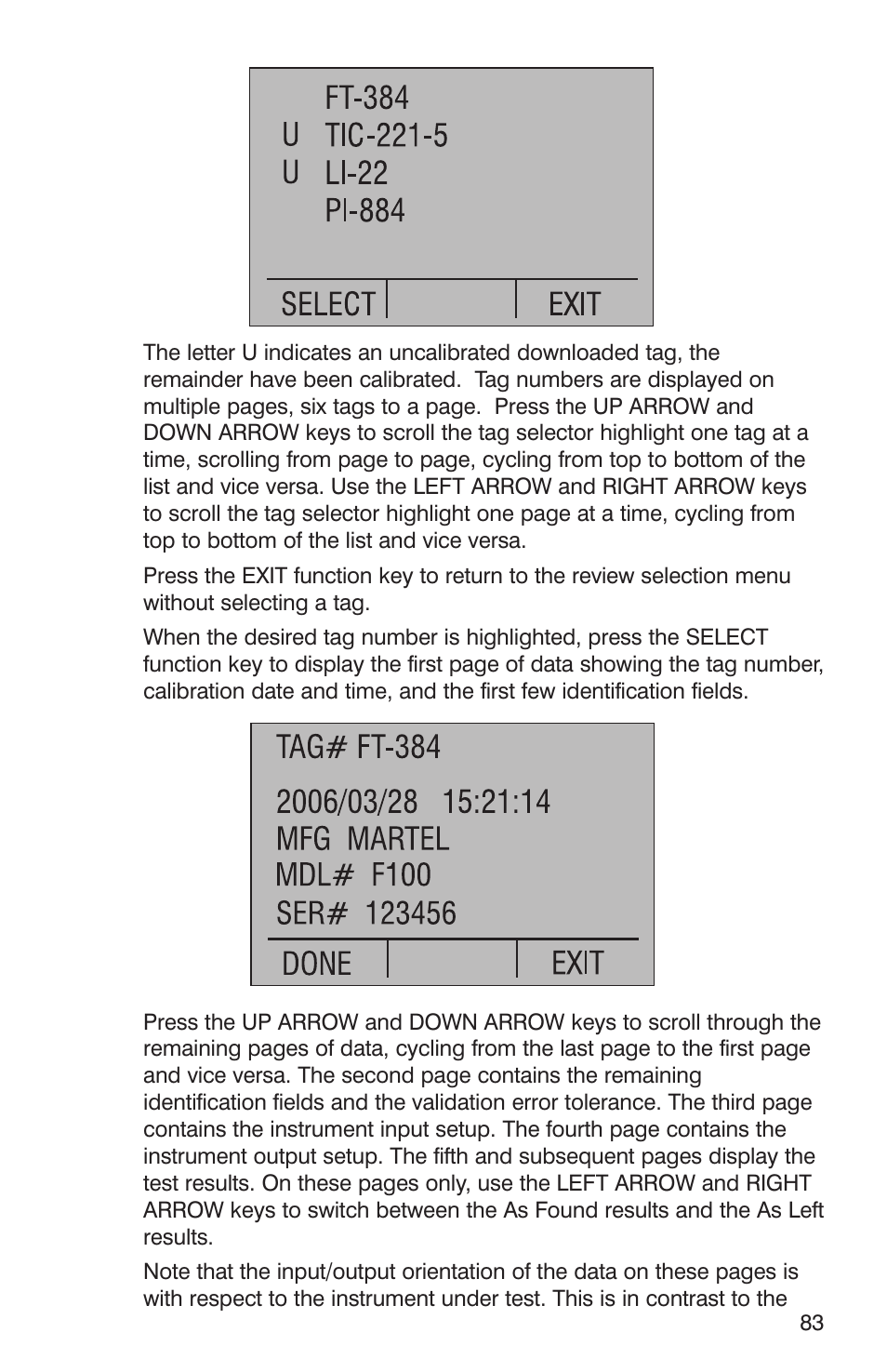 Martel Electronics DMC1410 User Manual | Page 85 / 108