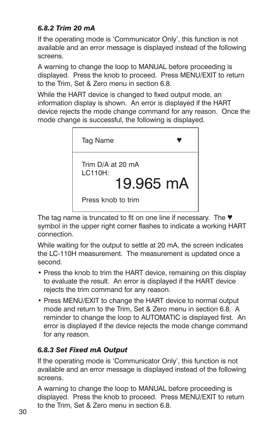965 ma | Martel Electronics LC-110/H User Manual | Page 32 / 50
